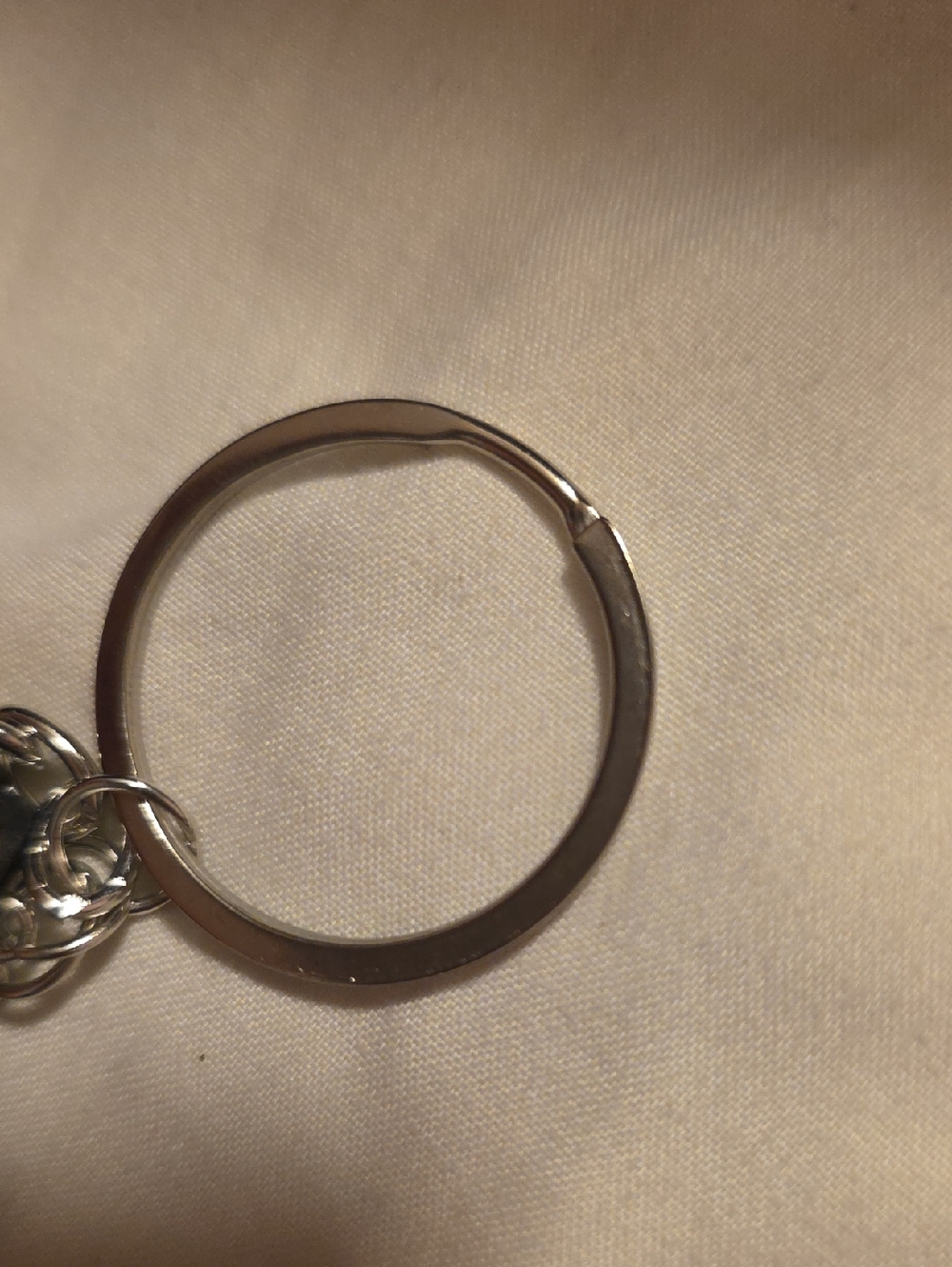 Brown Teddy Bear & Coffee Charm Keychain - Picture 12 of 12